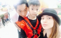 vui tinh moi ho ngoc ha va cuong do la khong quen cung dua con trai subeo den truong