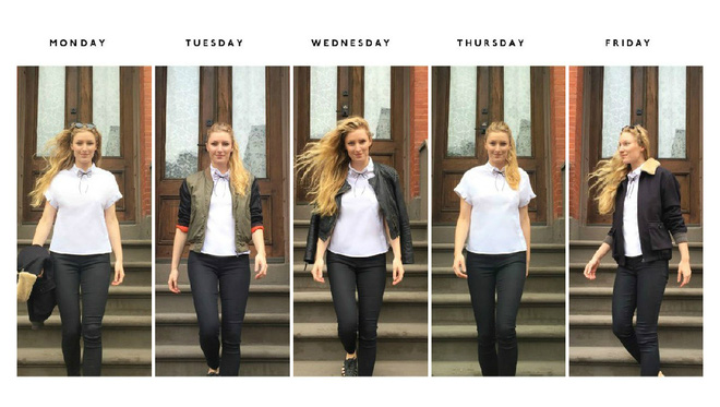 xinh dep thanh cong va tien chang thieu nhung nu giam doc nay di lam chi mac mot kieu do suot 3 nam troi