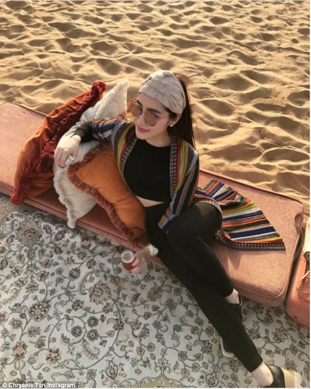 cuoc song xa hoa cua tieu thu xinh dep nha ty phu malaysia gan mot nam ma vi vu toi 16 quoc gia