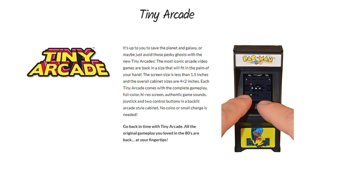 tiny arcade chi 20 usd cho moc khoa kiem may game thung ti hon nho hon lon coca nhung van choi ngon lanh