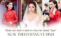 kho ma phan duoc co dau nao dep hon khi tat ca deu mang nhan sac hoa hau a hau