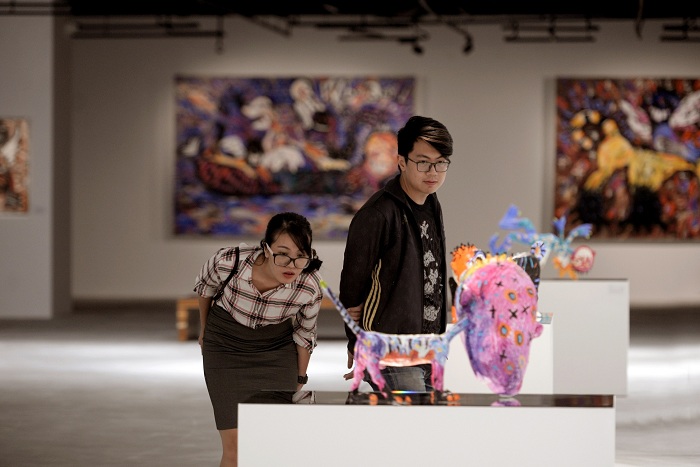 choang ngop truoc khong gian trien lam duong dai hoan toan moi cua vcca