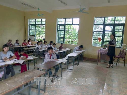 thanh hoa khac phuc hau qua mua lu tai cac truong hoc mien nui
