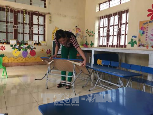 thanh hoa khac phuc hau qua mua lu tai cac truong hoc mien nui