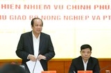 thu tuong nhac nho bo nong nghiep va phat trien nong thon nhieu van de