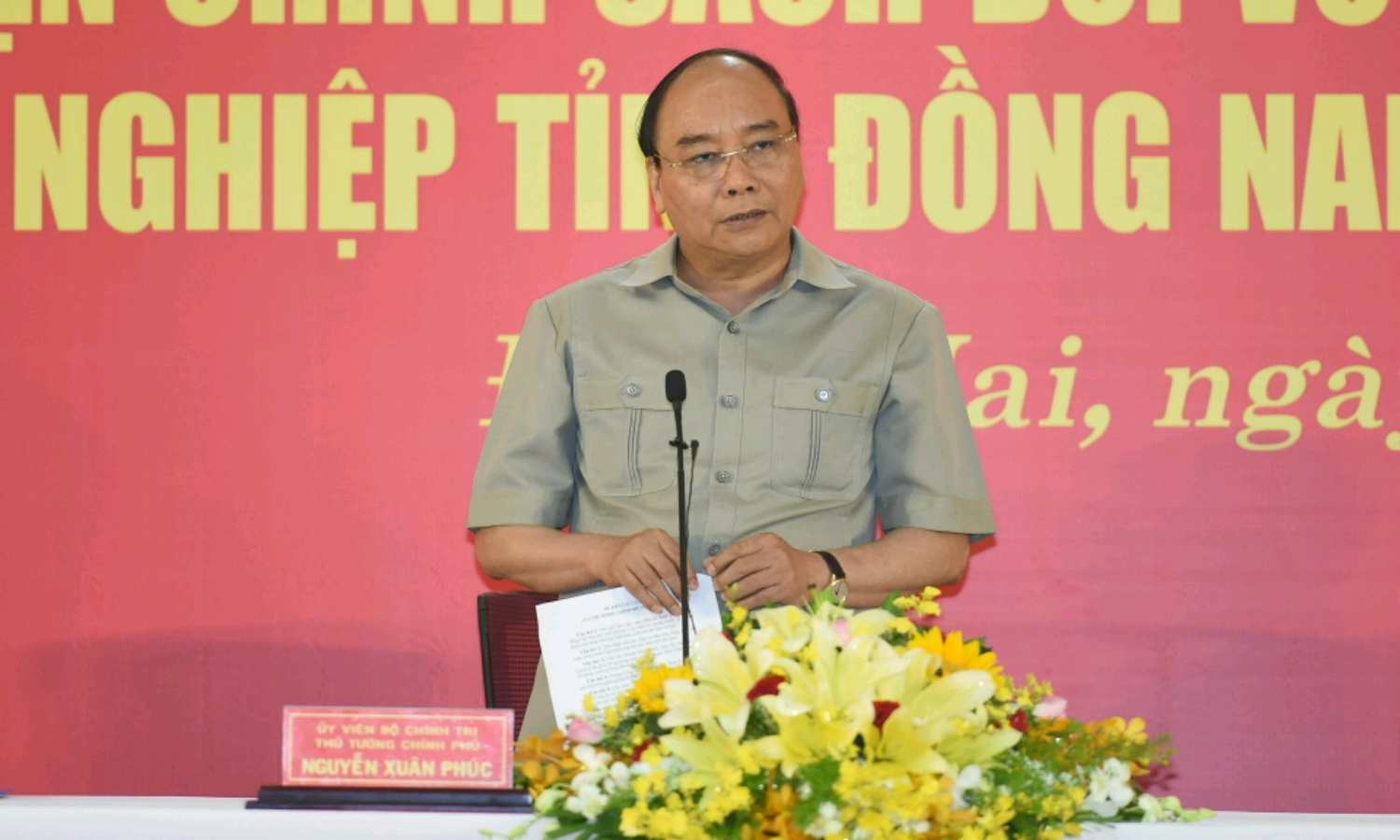 thu tuong muon nghe tieng noi tu cong nhan