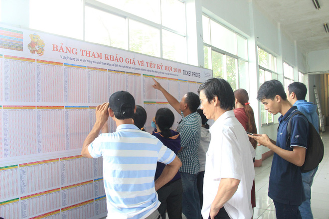 ga sai gon da chinh thuc ban ve tau tet ky hoi 2019 khach ngoi nha cung nhan duoc ve