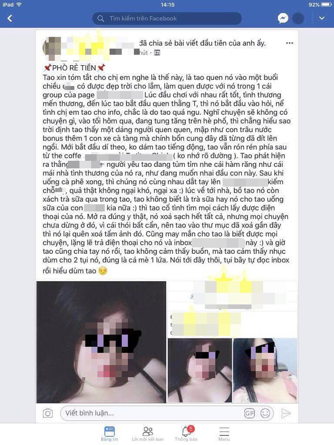 co gai bat qua tang ban than di nha nghi voi nguoi yeu va su that phan no phia sau