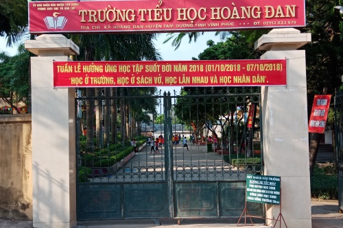 vinh phuc can lam ro mot so bieu hien bat thuong tai truong tieu hoc hoang dan