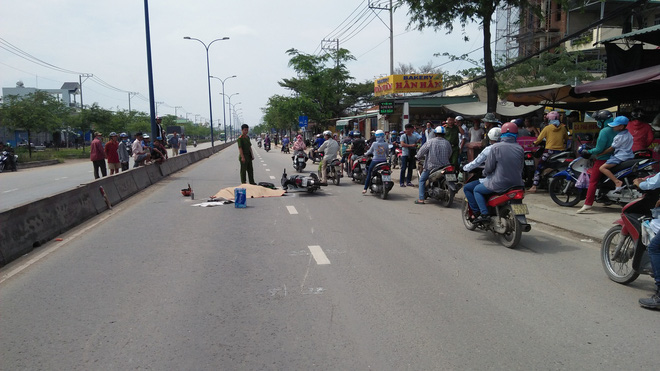 so tai xe xe tai bo chay sau tai nan chet nguoi nguoi dan truy duoi bao cong an