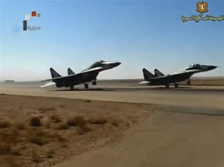 tiem kich mig 29 syria deo ten lua sat thu nghenh chien f 16 israel san sang tieu diet