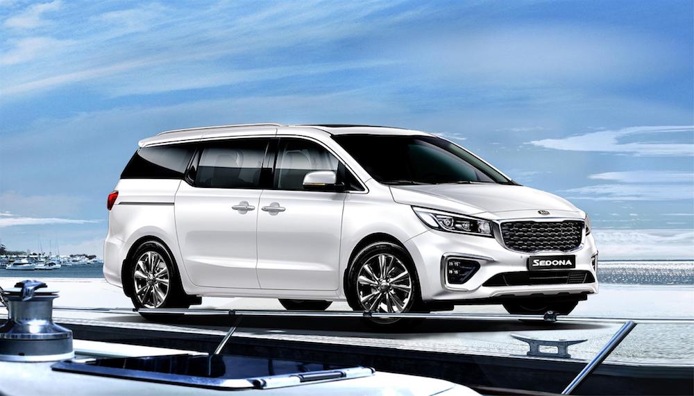 kia sedona moi truoc gio ra mat tai viet nam