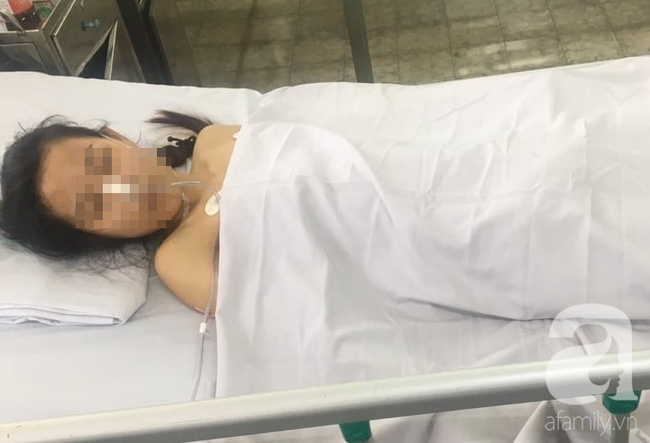 tphcm chay xe giua duong roi nga vao dai phan cach co gai 26 tuoi phai cat hon nua la gan mat gan can mau trong nguoi