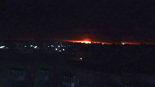 no kho dan lon cua ukraine sat bien gioi voi nga
