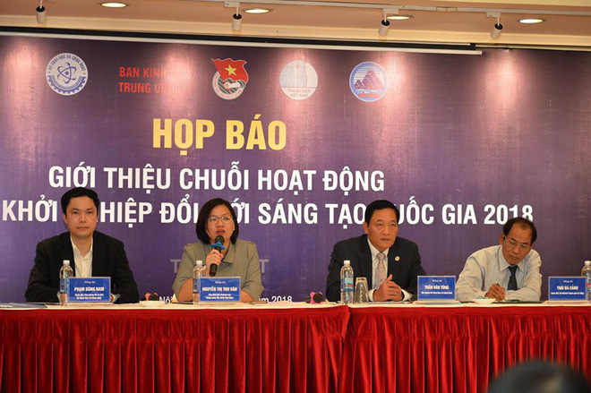 hop bao ve chuoi hoat dong ngay hoi khoi nghiep doi moi sang tao quoc gia 2018 techfest 2018