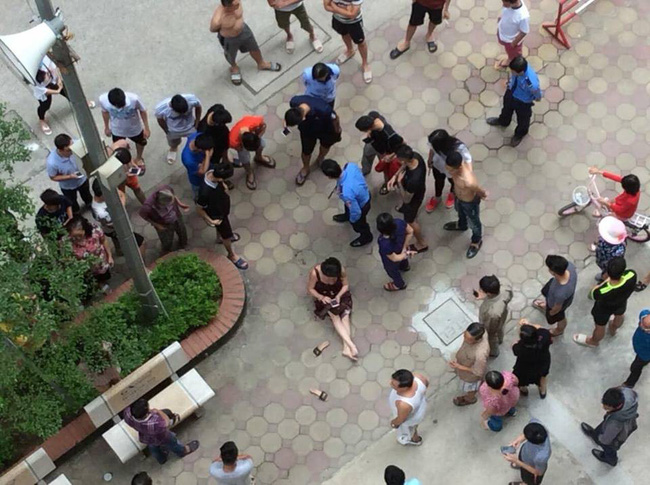 ha noi nguoi phu nu bi ban 2 phat sung nghi do mau thuan vo chong tai chung cu