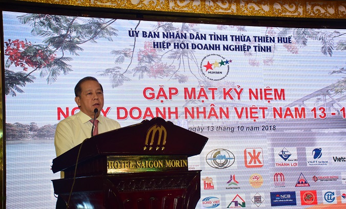 lanh dao tinh thua thien hue gap mat ky niem ngay doanh nhan viet nam