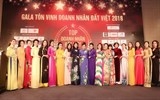 gala ton vinh doanh nhan dat viet 2018