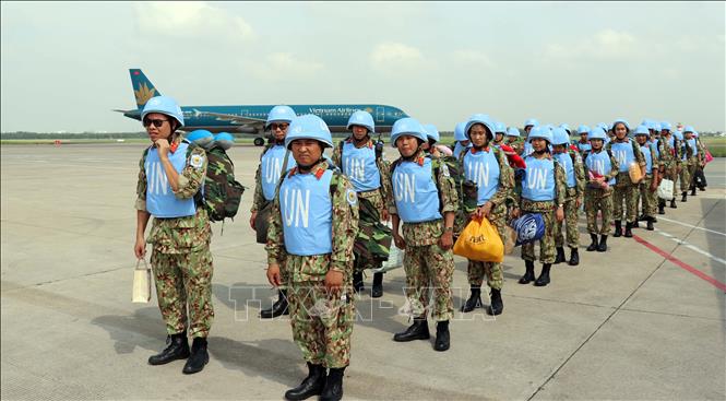 luc luong gin giu hoa binh xuat quan thuc hien nhiem vu cao ca o nam sudan