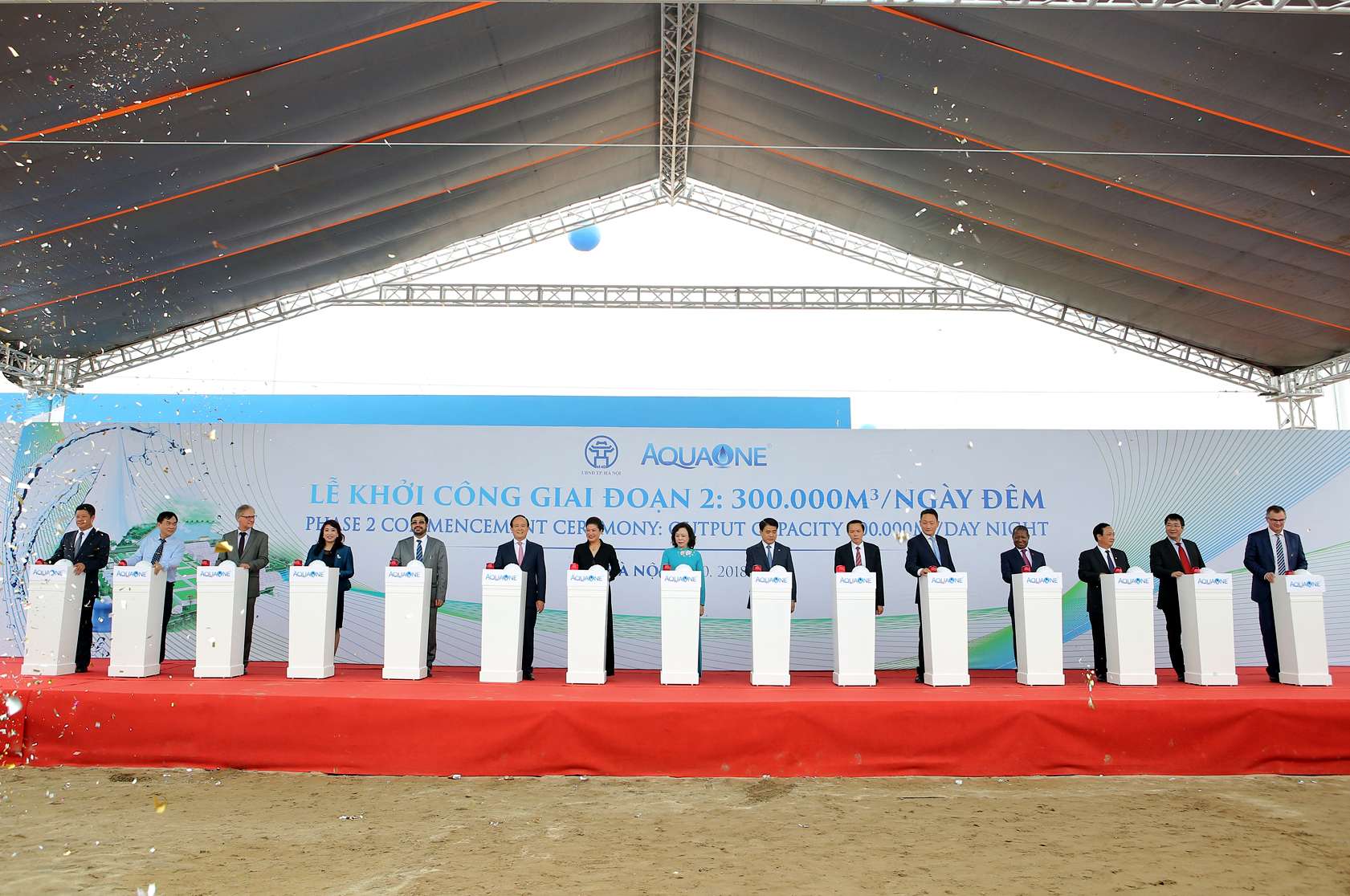 nha may nuoc lon nhat mien bac nang cong suat len len 300000m3ngay dem