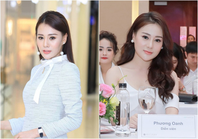 chuyen hai huoc ban dien khong nhan ra phuong oanh quynh bup be sau phau thuat tham my