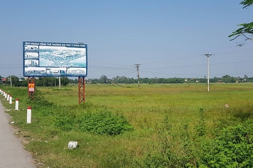 bi an dai du an dai hoc y khoa vinh co so 2 sau 8 nam van nam tren giay