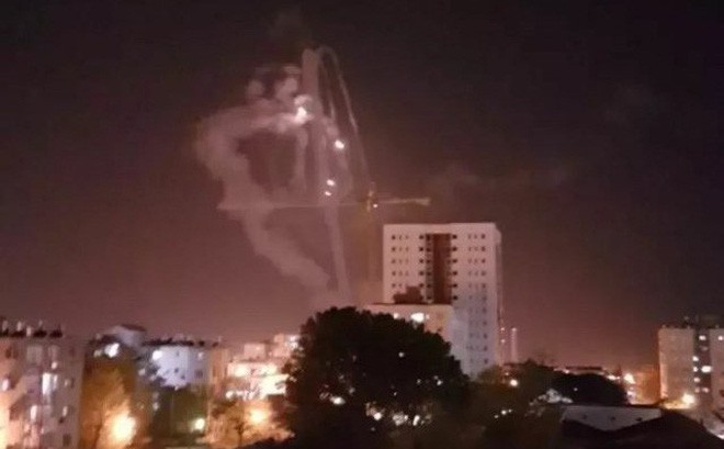 nong israel bao dong khan he thong phong thu iron dome da khai hoa truot muc tieu