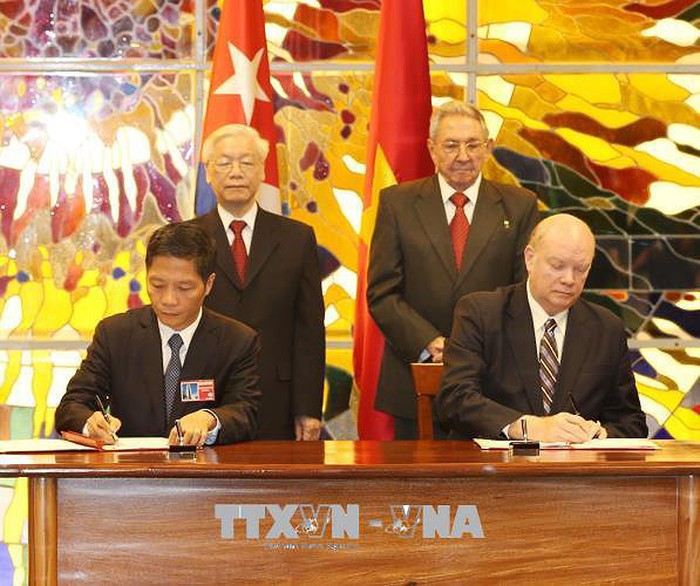viet nam luon doan ket voi cuba yeu cau my do bo cam van