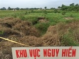 Hố tử thần xuất hiện ngay sát nhà dân ở Quảng Ninh