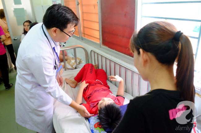 vu nhieu tre nghi ngo doc sau khi an banh mi toi vua dua con ut di vien thi nghe con lon phai cap cuu