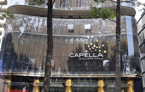 tphcm coi noi trai phep capella gallery hall bi de nghi xu phat