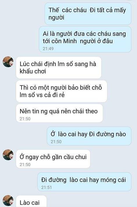 co gai 17 tuoi gui dinh vi tu trung quoc bao tin bi bat coc