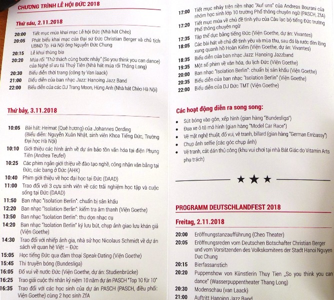 ron rang le hoi duc 2018 cuoi tuan tai ha noi