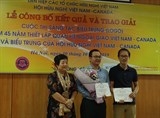 ket qua thi sang tac logo 45 nam quan he viet nam canada