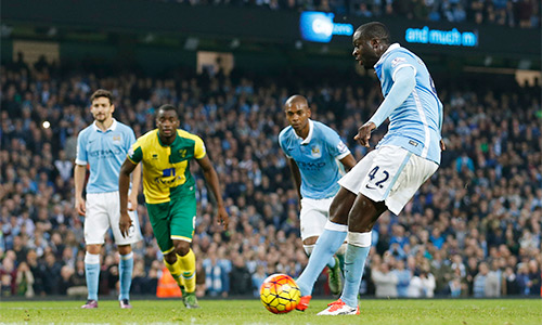 otamendi va yaya toure ghi ban man city duy tri ngoi dau bang