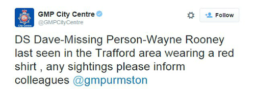 nhm quy do u tim canh sat manchester thong bao rooney mat tich