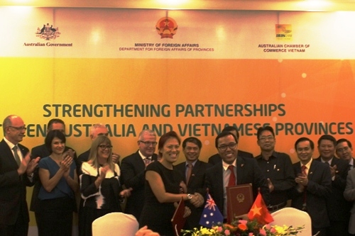 tang cuong hop tac giua australia va cac dia phuong cua viet nam