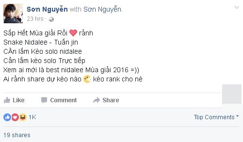 tim kiem best nidalee 2016 thanh leo rank 131 tran thang lien tiep bat ngo doi solo voi 2 thanh cay thue cua vn