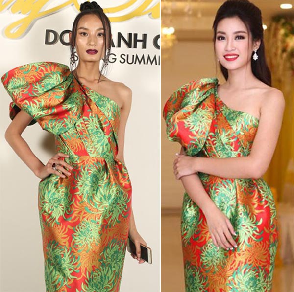 hoa hau do my linh va dieu do trong cach an mac