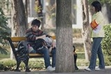 trung quoc cam sinh vien the hien tinh cam noi cong cong