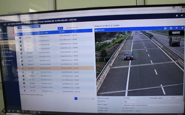 xe hu hong bien so van bi xu phat neu vi pham tren cao toc noi bai lao cai