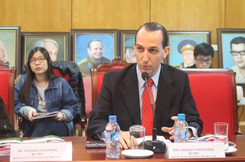 toa dam quan he hop tac huu nghi viet nam italia trong tinh hinh moi