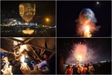 Lễ hội khinh khí cầu lửa ngoạn mục ở Myanmar