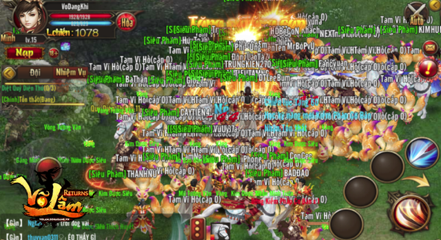 dan cay vo lam returns hua nhau tranh bai train quai voi tien tan thu