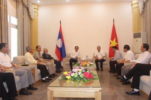 ke thua va phat huy quan he huu nghi giua tinh phu tho va luong nam tha lao