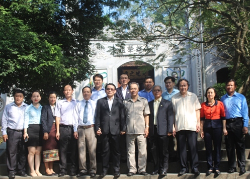 ke thua va phat huy quan he huu nghi giua tinh phu tho va luong nam tha lao