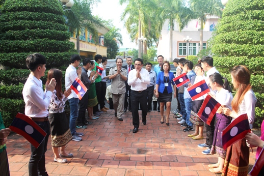 Trường Cao đẳng Kinh tế – Tài chính Thái Nguyên: Chiếc nôi đào tạo sinh  viên Lào | Thời Đại