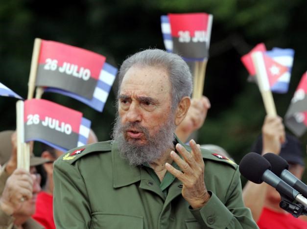 hinh anh dang nho ve lanh tu cuba fidel castro