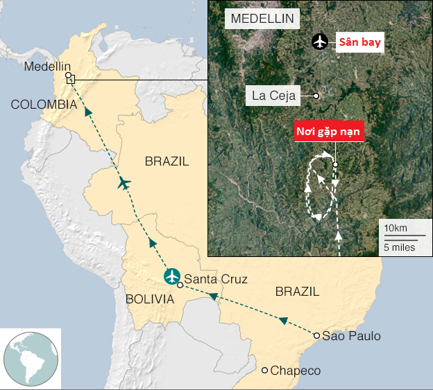 4 dieu can biet ve tai nan may bay o colombia