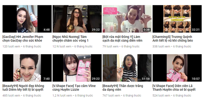 ngoai cac a hau dien vien lam dai su thuong hieu hang loat nguoi noi tieng nay cung da livestream quang cao my pham cua thu trang